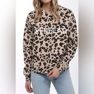 Brunette the Label Leopard ‘REDHEAD’ Women’s Size L/XL